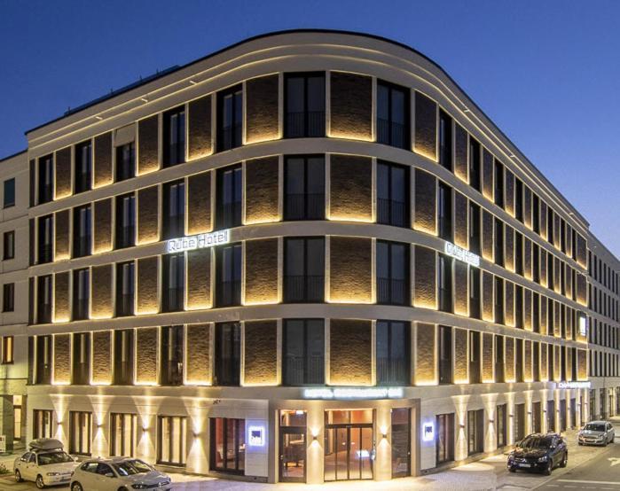 Qube Hotel Bahnstadt Хайделберг Екстериор снимка
