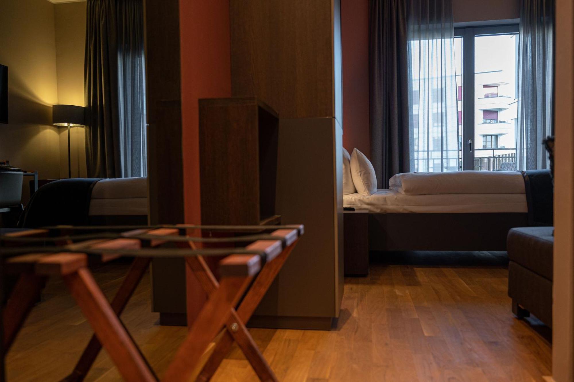 Qube Hotel Bahnstadt Хайделберг Екстериор снимка